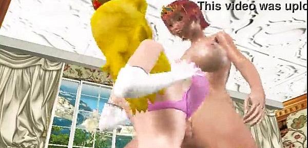  Princess Peach Titjob